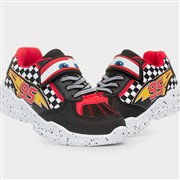 Disney Pixar Cars Kash Kids Black Trainers (Click For Details)