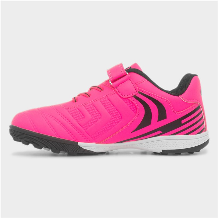 Girls Pink Sports Easy Fasten Astro Trainer