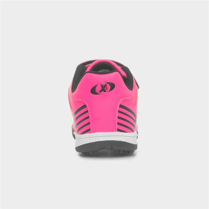 Girls Pink Sports Easy Fasten Astro Trainer