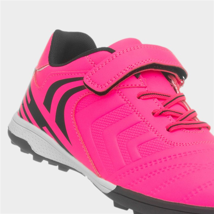 Girls Pink Sports Easy Fasten Astro Trainer