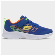 Skechers Microspec Texlor Kids Blue Trainer (Click For Details)