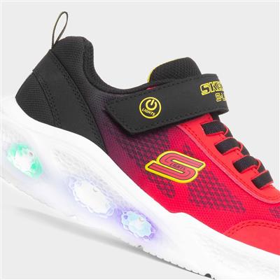 Meteor Kids Red Light Up Trainer