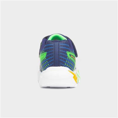 Flex Glow Kids Navy Light Up Trainer