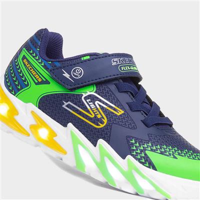 Flex Glow Kids Navy Light Up Trainer