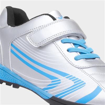 Kids Metallic Easy Fasten Astro Trainer