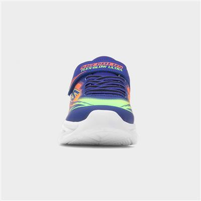 Flex Glow Kids Blue Light Up Trainer
