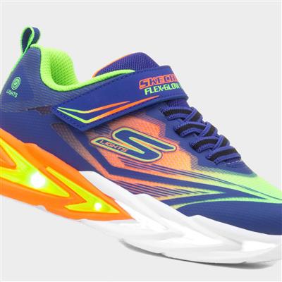 Flex Glow Kids Blue Light Up Trainer