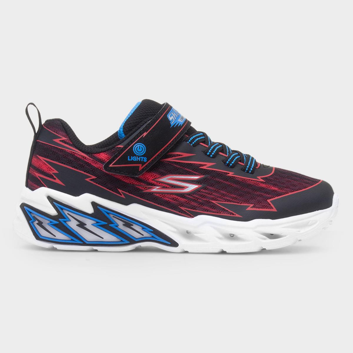SKECHERS★V'LITES★兼用★RED Skechers Meteor-Lights - Krendox