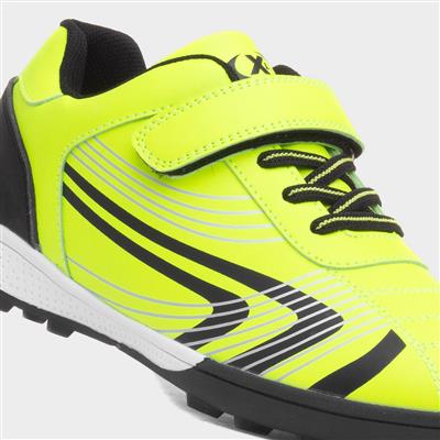 Kids Lime Easy Fasten Astro Trainer