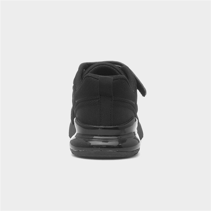 Metrology Kids Black Easy Fasten Trainer