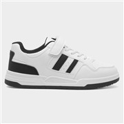 XL Kids White Easy Fasten Trainers (Click For Details)