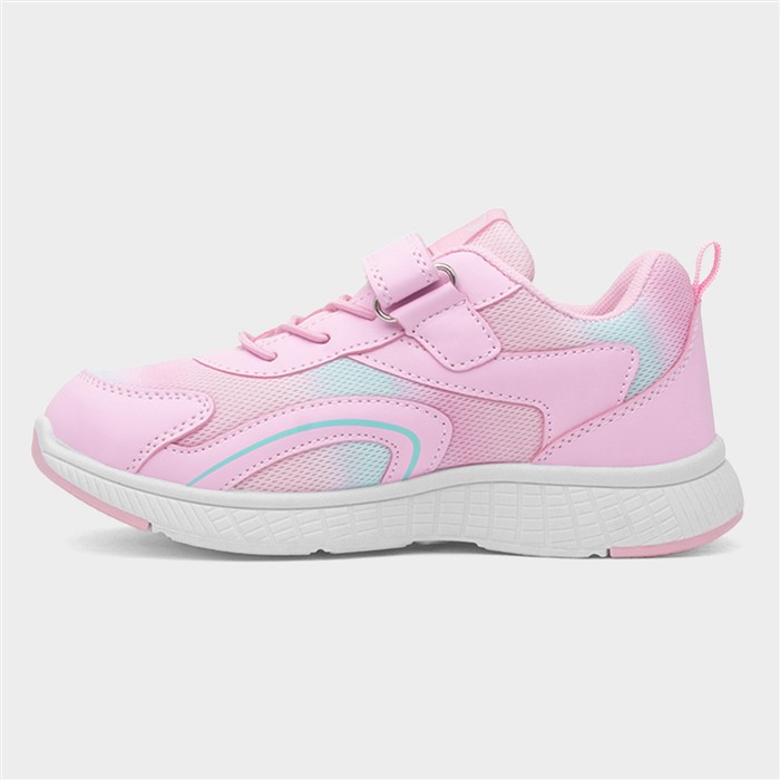 Kids' Pink Easy Fasten Trainers