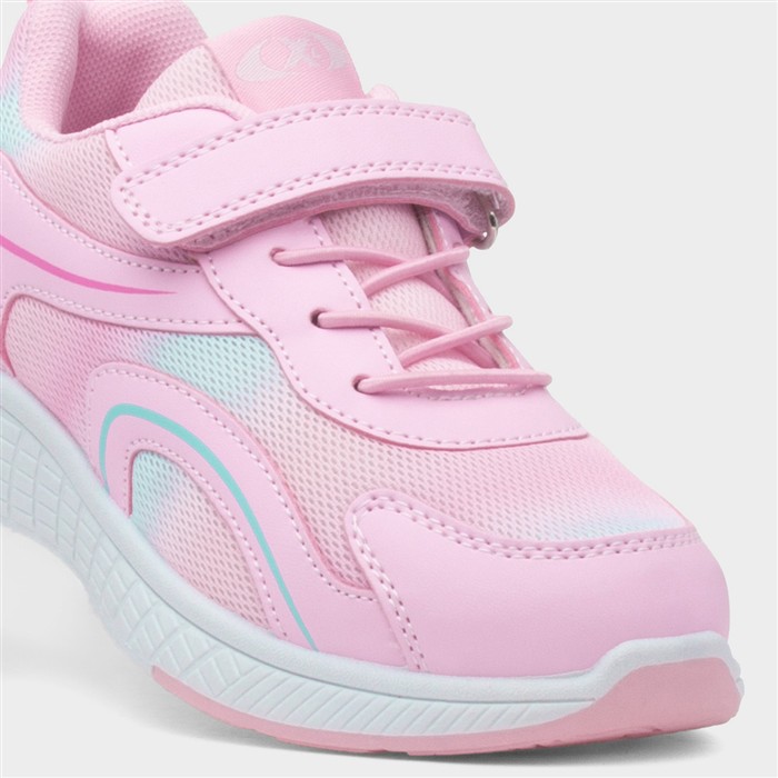 Kids' Pink Easy Fasten Trainers