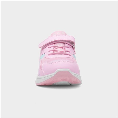 Kids' Pink Easy Fasten Trainers