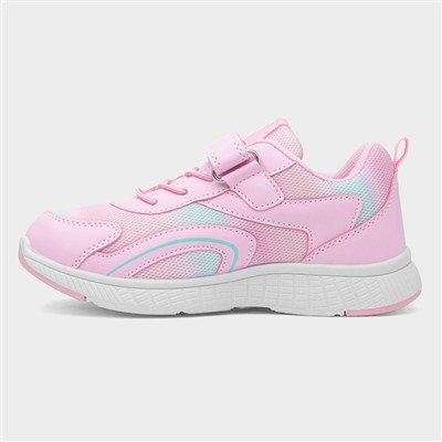 Kids' Pink Easy Fasten Trainers