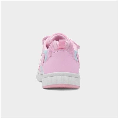 Kids' Pink Easy Fasten Trainers