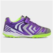 XL Kids Purple Easy Fasten Astro Trainers (Click For Details)