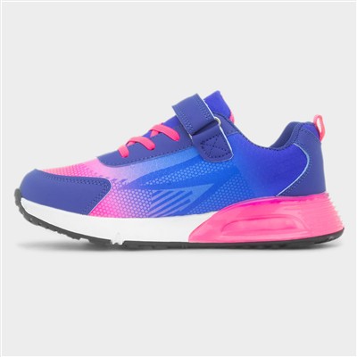 XLCanoeing Kids Blue and Pink Trainer