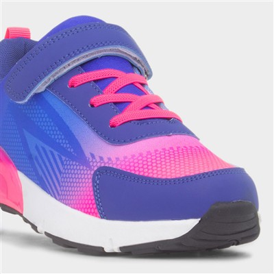 XLCanoeing Kids Blue and Pink Trainer