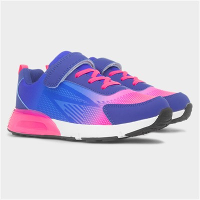 XLCanoeing Kids Blue and Pink Trainer