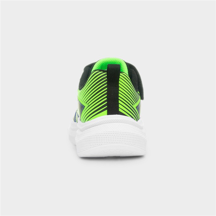 Kids Microspec Blue Easy Fasten Trainers