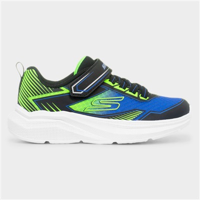 Kids Microspec Blue Easy Fasten Trainers