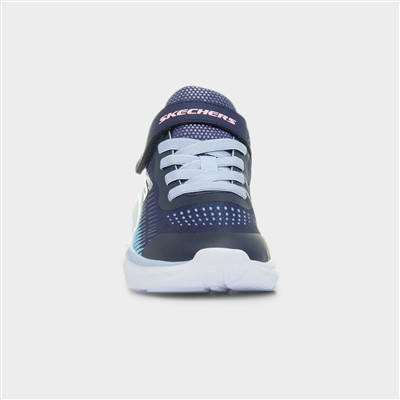 Boundless Color Blitz Girls Navy Trainer