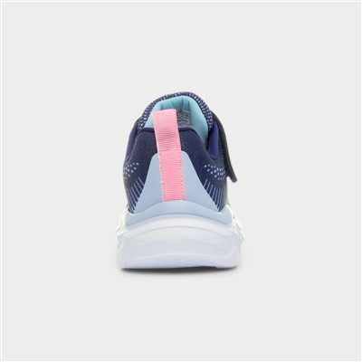 Boundless Color Blitz Girls Navy Trainer