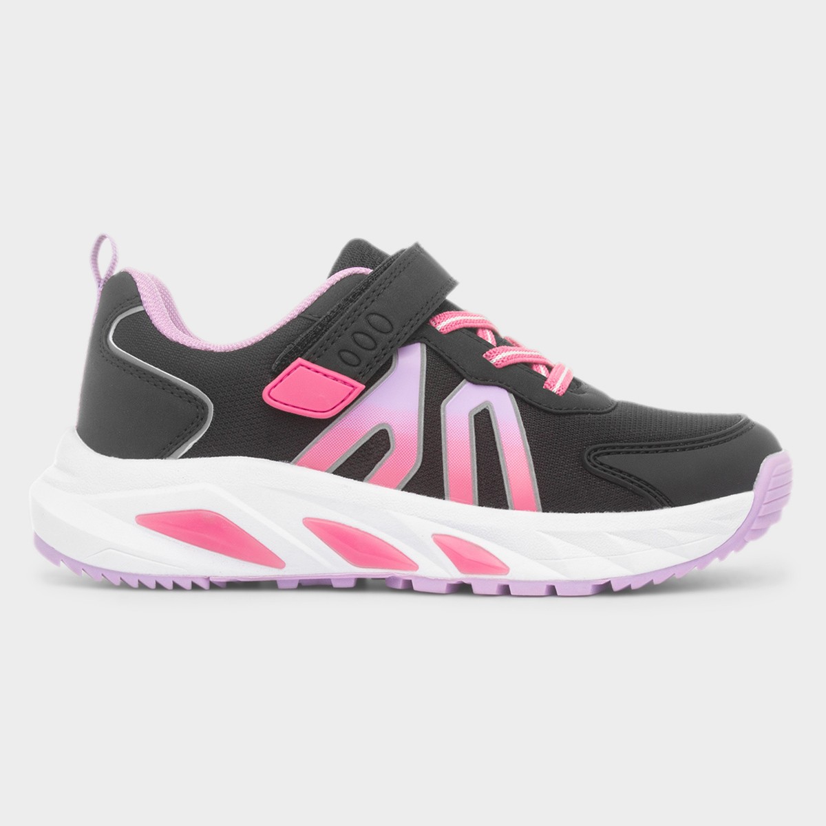 Moon Girls Black Light Up Trainer