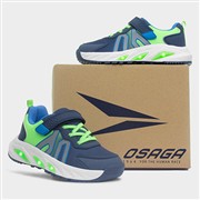 Osaga Moon Boys Navy Light Up Trainer (Click For Details)