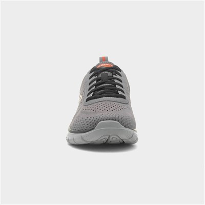 Track Leshur Mens Charcoal Trainer