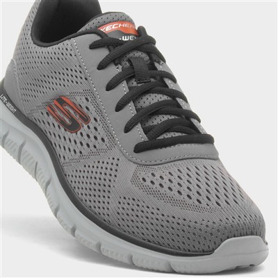 Track Leshur Mens Charcoal Trainer