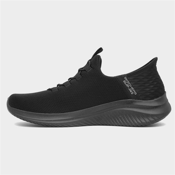 Slip Ins Ultra Flex Mens Black Trainer