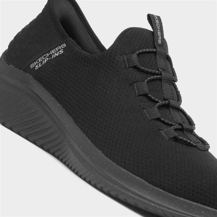 Slip Ins Ultra Flex Mens Black Trainer