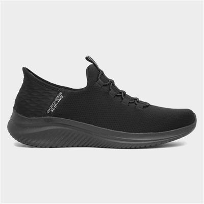 Slip Ins Ultra Flex Mens Black Trainer