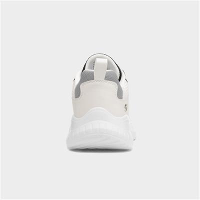 Bobs Squad Chaos Mens White Trainer