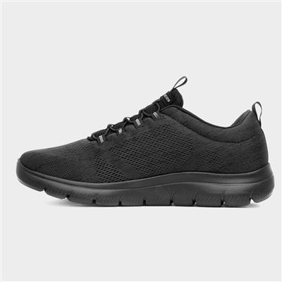Summits Mens Black Trainer