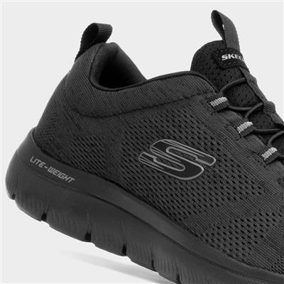 Summits Mens Black Trainer