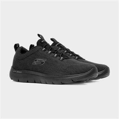 Summits Mens Black Trainer