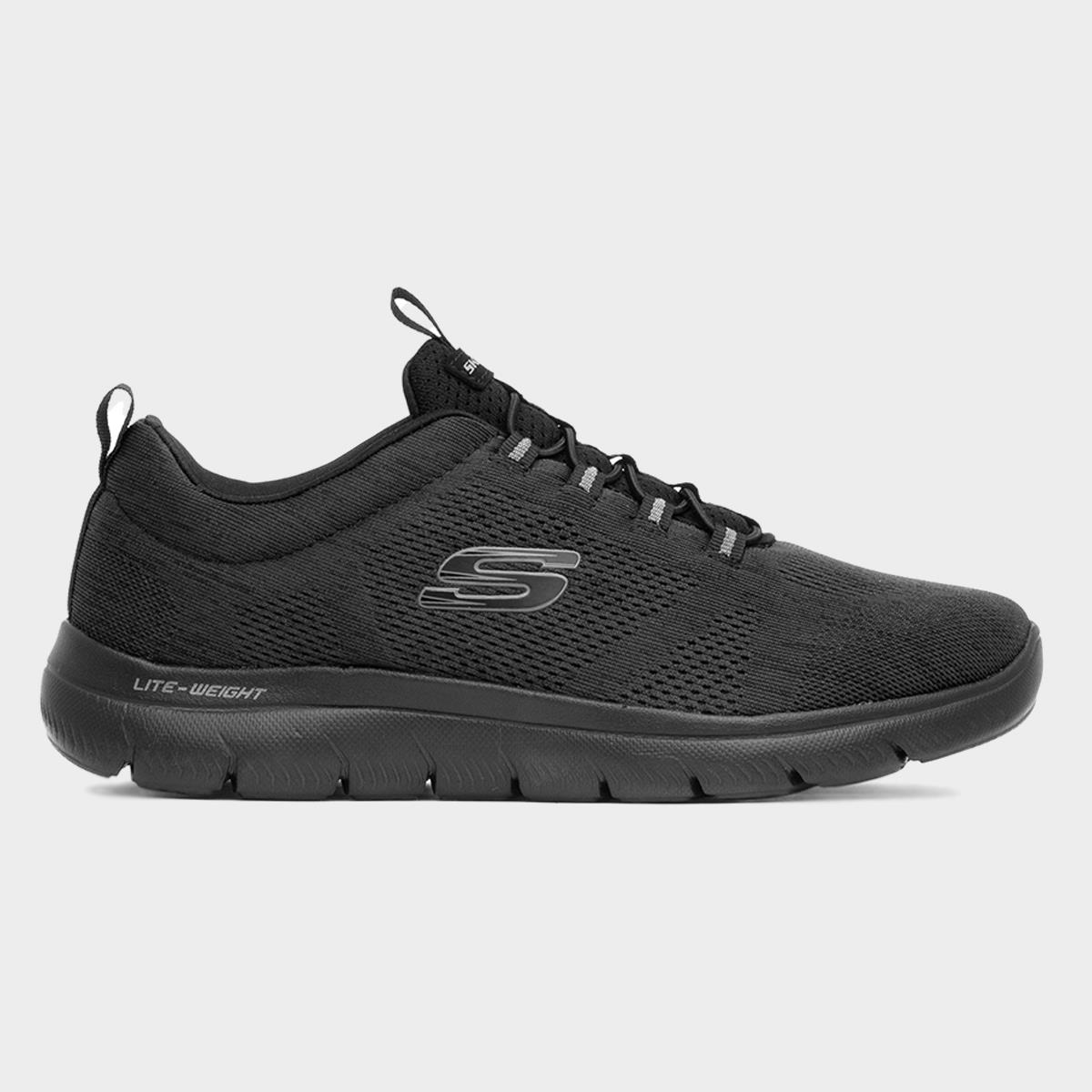Summits Mens Black Trainer