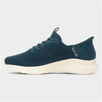 Slip Ins Primebase Mens Teal Trainer