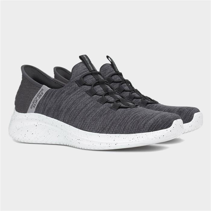 Slip Ins Ultra Flex Mens Black Trainers