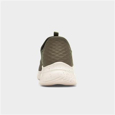 Slip Ins Ultra Flex Mens Green Trainer