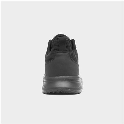 Callisto Mens Black Lace Up Trainer