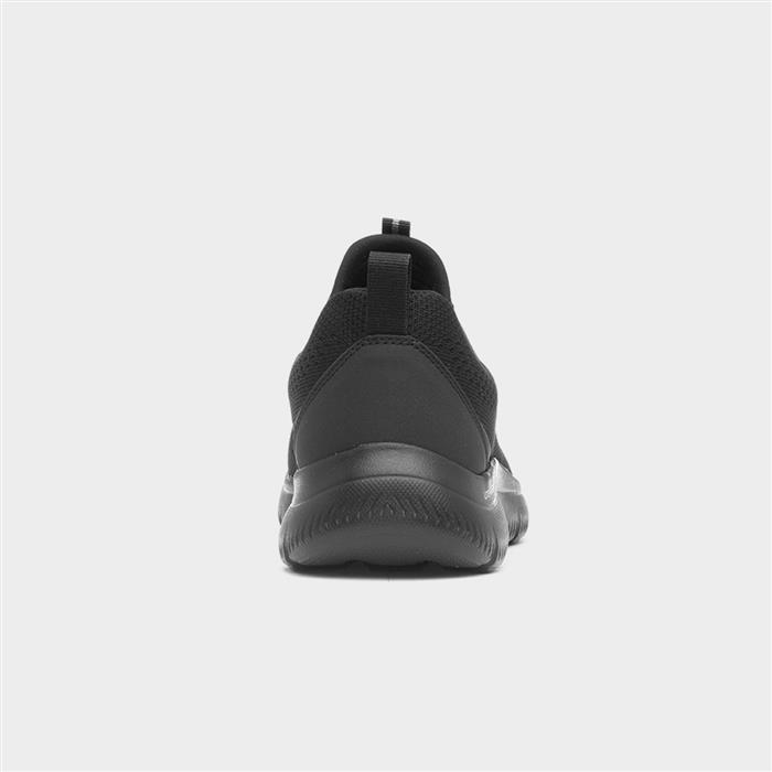 Summits Tallow Mens Black Slip On Trainer