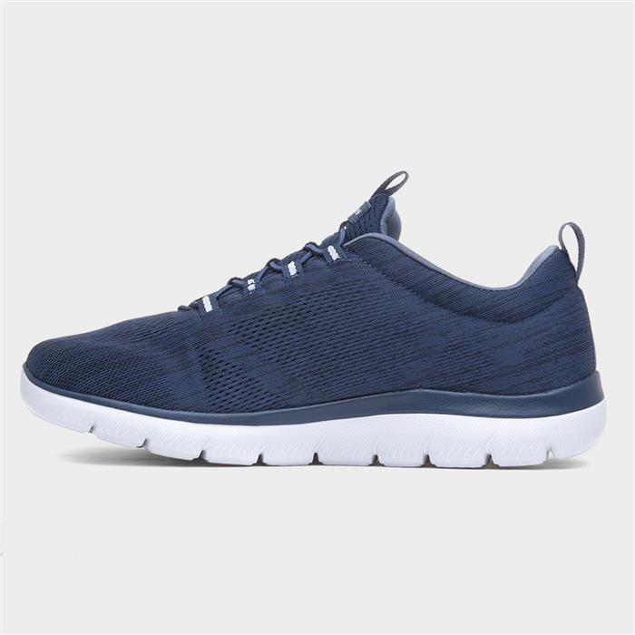 Summits Mens Navy Slip On Trainer