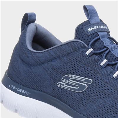 Summits Mens Navy Slip On Trainer
