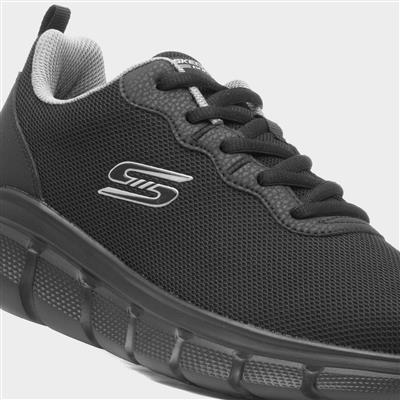 Bobs B Flex Icy Edge Mens Black Trainer