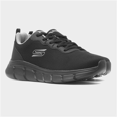 Bobs B Flex Icy Edge Mens Black Trainer
