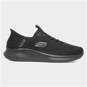 Skechers Slip Ins Primbase Mens Black Trainer (Click For Details)